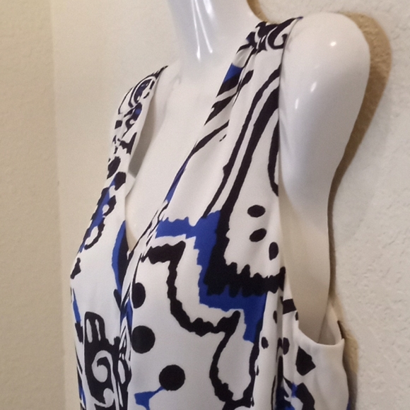 Chico's  Paisley Crepe Tank Top - Picture 3 of 14